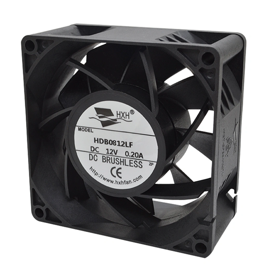 Dustproof waterproof fan 80x80x38mm
