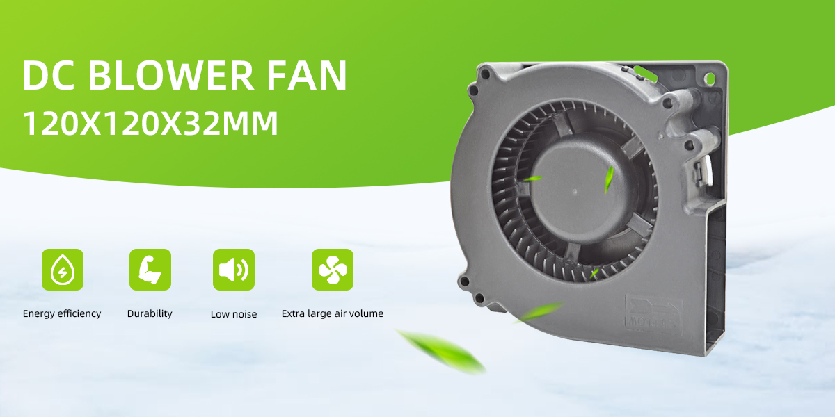DC blower 120x120x32mm