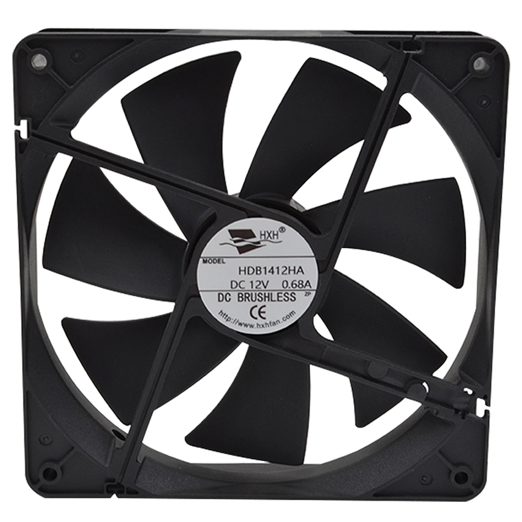 DC axial fan 140x140x25mm