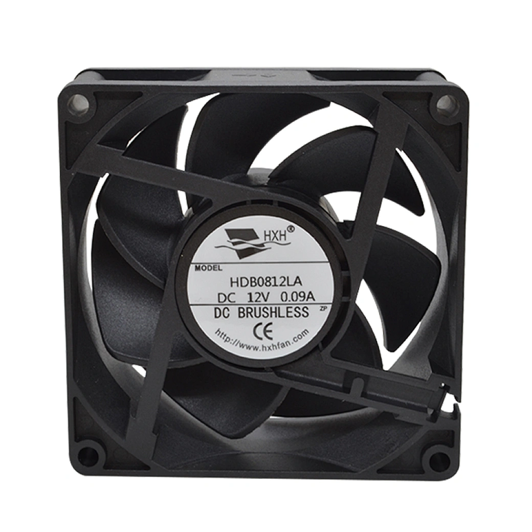 Dustproof waterproof fan 80x80x25mm-4