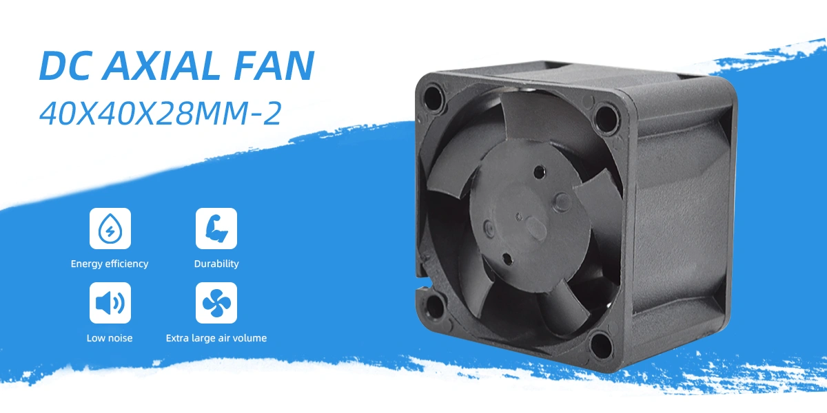 DC axial fan 40x40x28mm-2