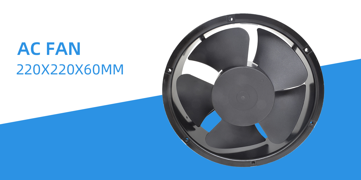 AC axialfan 220x220x60mm