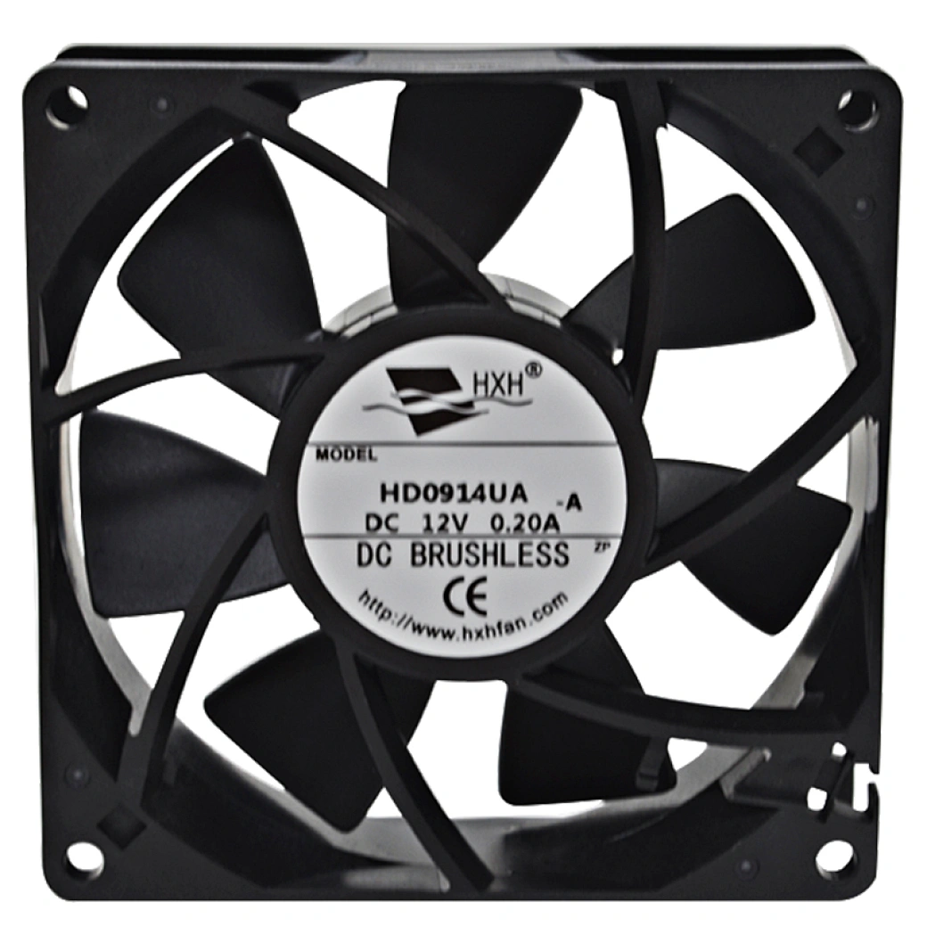 DC axial fan 92x92x25mm-2