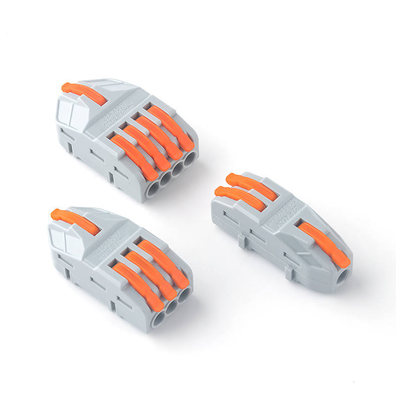 in line spring lever connectors 3 pole 32a