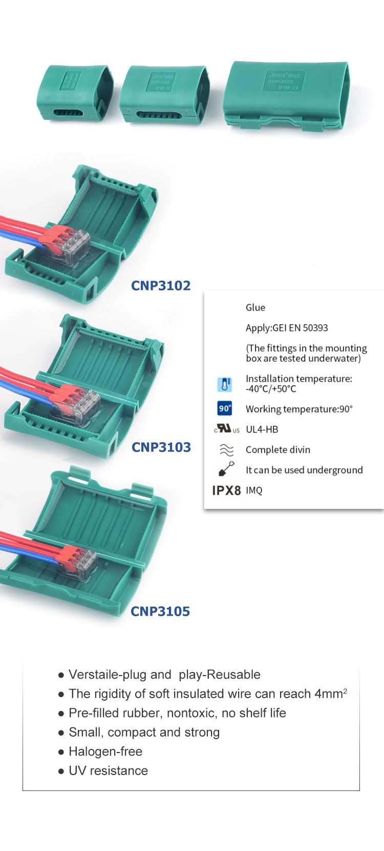 gel junction box
