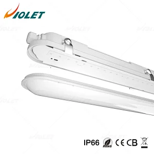 IP66 IK08 Tri Proof LED Batten Light with PC Housing Fit for Warehouse Supermarket
