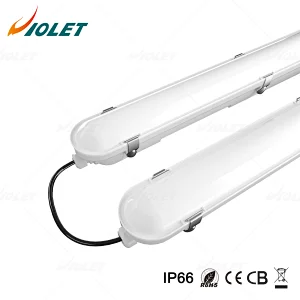 IP66 IK08 Tri Proof LED Batten Light with PC Housing Fit for Warehouse Supermarket