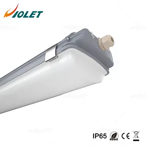 IP65 LED Vapor Tight Light for Warehouse, Home Gym, with PC Diffuser & Aluminium Housing
