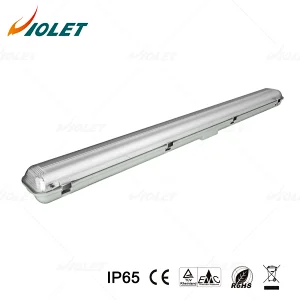IP65 Waterproof Linear Light Transparent Cover 47W/52W 1200MM/1500MM Single Twin LED Tube Lighting Fixtures