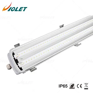 IP65 LED Vapor Tight Light for Warehouse, Home Gym, with PC Diffuser & Aluminium Housing