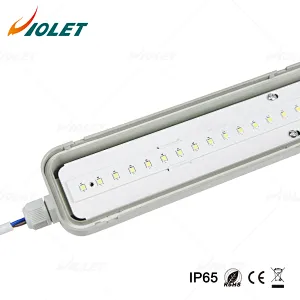 IP65 IK08 Tri Proof LED Batten Light Fit for Warehouse Shopping Mall