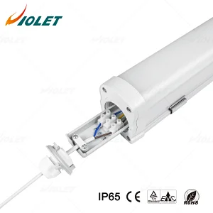 Tri Proof LED Tube Light Fit for Warehouse Subway IP65 IK08 Vapor Tight