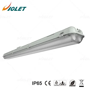 IP65 Waterproof Linear Light Transparent Cover 47W/52W 1200MM/1500MM Single Twin LED Tube Lighting Fixtures