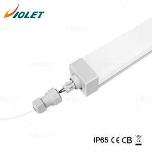 IP65 Tri Proof LED Batten Light for Subway Linkable Design DOB Construct