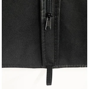 YT black non-woven fabric recycled basic suit cover garment bag for dustproof