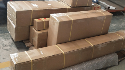 Fabric light box packing