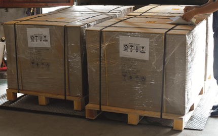 Caja de luz textil