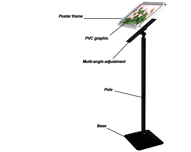 Freestanding Poster Frame