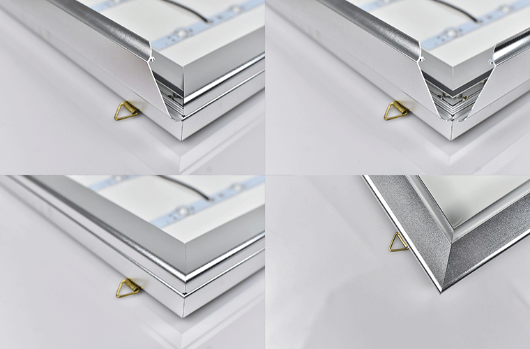 Slim light box csl38 detail