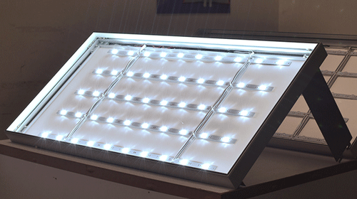 rgb tension fabric light box