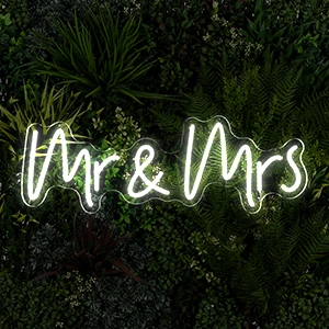 led let's party neon sign