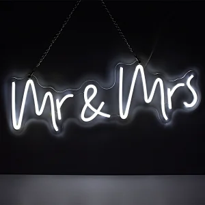 led Mr&Mrs neon sign