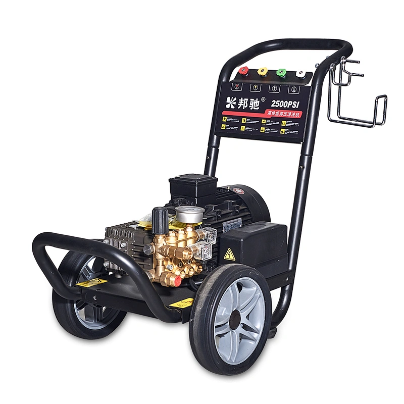 Electric 300 bar high pressure water jet cleaner