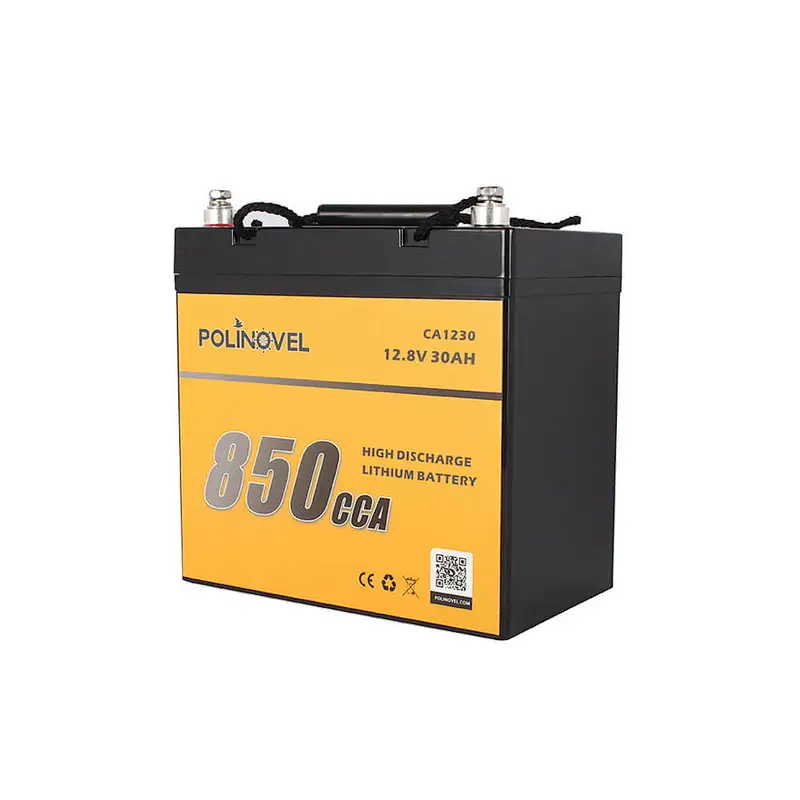 Polinovel 850CCA 12 Volt Audio Lithium Ion Car Battery