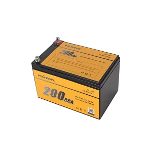 Polinovel 200CCA 12v Ion Small 12 Volt Lithium Iron Phosphate Motorcycle Battery