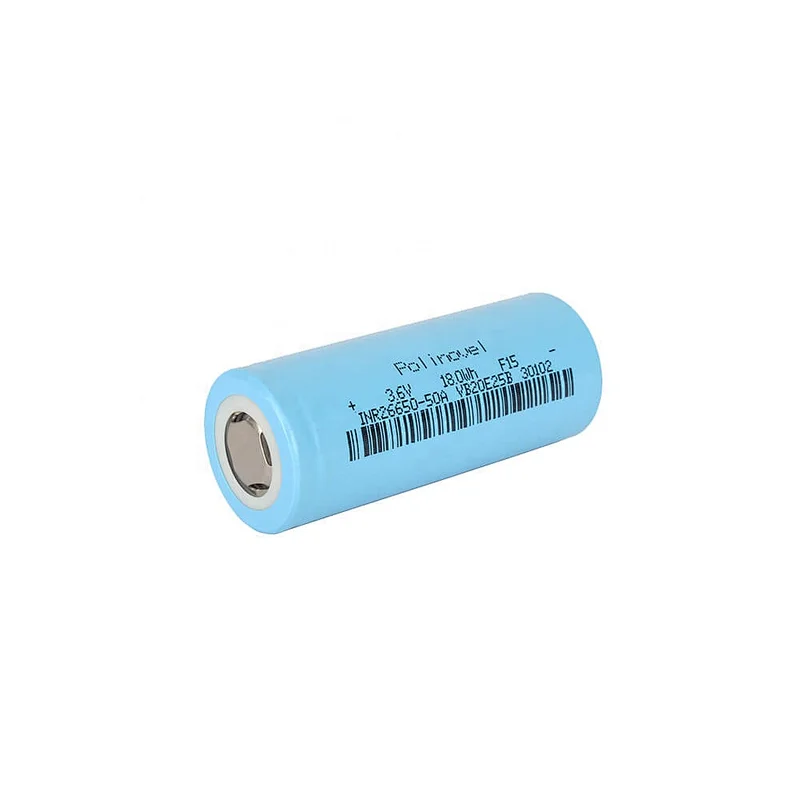 Polinovel High Discharge Rate 2C 26650 Inr Lithium Cell 3.6 V 5000mah