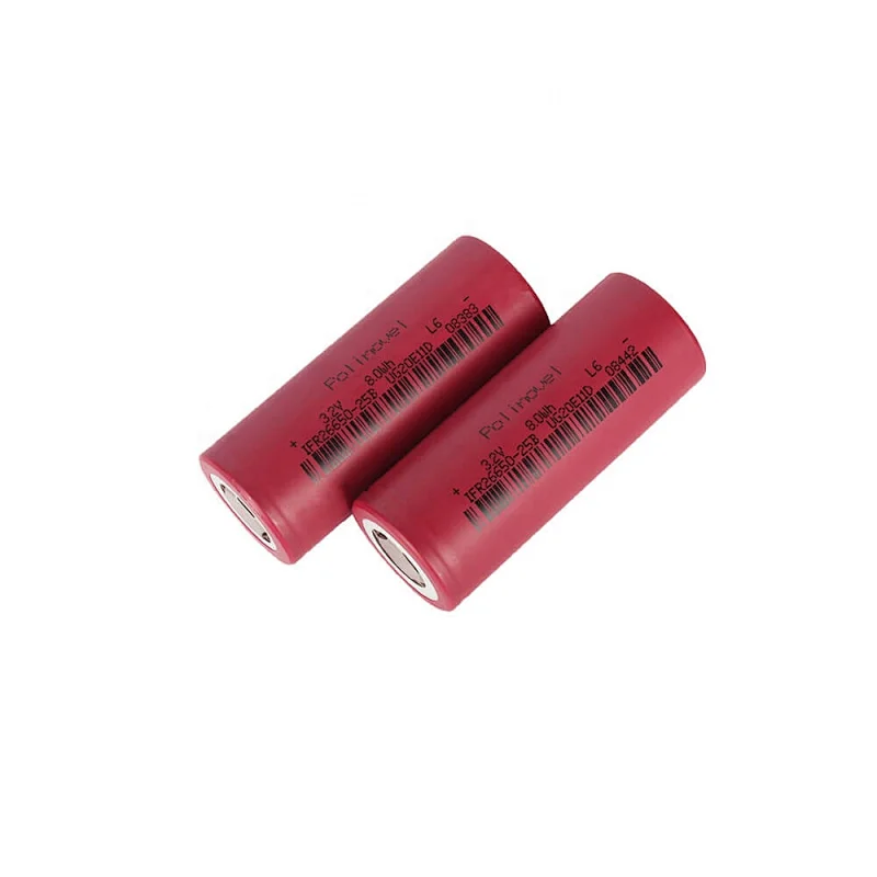 Polinovel High Discharge Rate 20C Lithium 26650 Lifepo4 Cell 3.2 V 2500mah