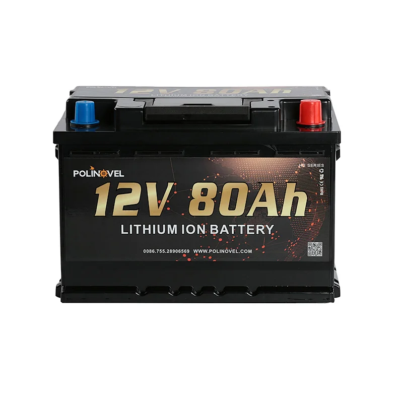 12v 80ah lithium lifepo4 leisure RV battery