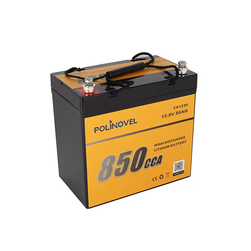Polinovel 850CCA 12 Volt Audio Lithium Ion Car Battery