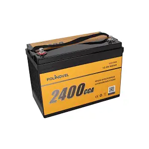 Polinovel 2400CCA Lifepo4 Cranking Car Audio Starter Jumpstarter Ion Lithium Starting Battery