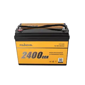 Polinovel 2400CCA Lifepo4 Cranking Car Audio Starter Jumpstarter Ion Lithium Starting Battery