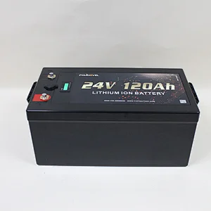 24v 120ah lifepo4 lithium-ion battery