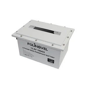 Polinovel most popular 12v 100ah solar leisure rv marine lithium ion lifepo4 battery