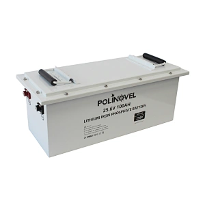 Polinovel 24v 100ah solar RV marine golf cart forklift lifepo4 lithium-ion battery