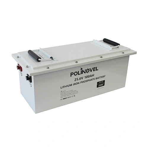 Polinovel 24v 100ah solar RV marine golf cart forklift lifepo4 lithium-ion battery