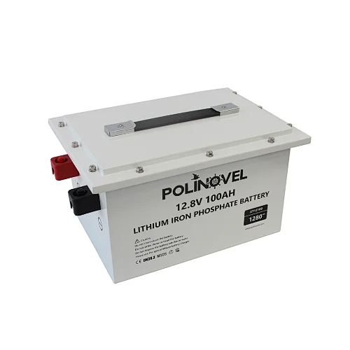 Polinovel most popular 12v 100ah solar leisure rv marine lithium ion lifepo4 battery