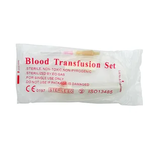 Drip Chamber Of Blood Giving Transfusion Set y-injector 20 drops/ml
