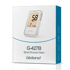 Factory Electronic Digital Blood Sugar Meter Glucose Glucometer Machine With Test Strips