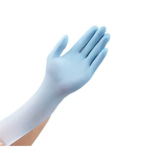 9inch 6mil disposable household industrial safety nitrile blue gloves