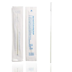 Medical Disposable Specimen Collection Sterile Nylon Flocked Nasopharyngeal Swab Throat Oral Nasal Swab