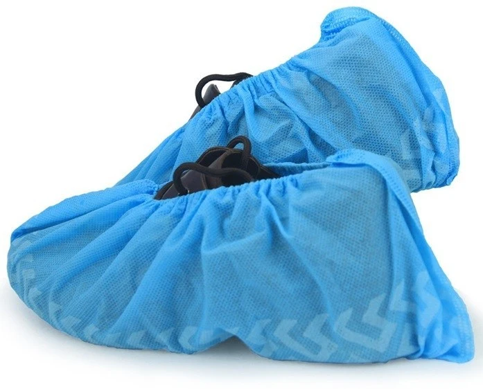 Disposable Medical PP/PE/CPE Shoe Covers Non woven Boots