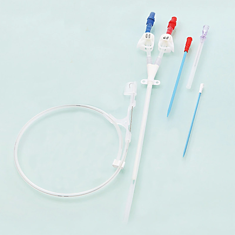 Long-term Silicone Dialysis Catheter for Hemodialysis blood purification