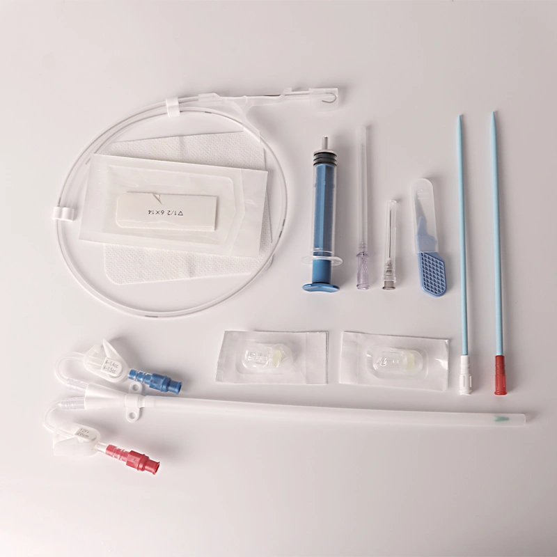 Long-term Silicone Dialysis Catheter for Hemodialysis blood purification