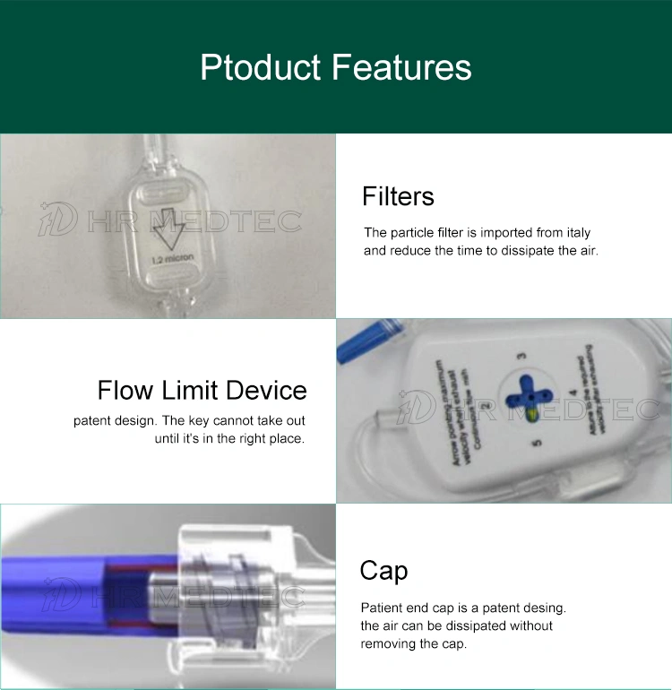 CE certified Medical iv infusion pump CBI PCA disposable elastomeric infusion pump