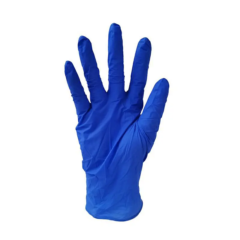 Einweg medizinische chirurgische blaue Nitril latexfreie puderfreie Untersuchungshandschuhe medizinische Handschuhe Boxen Nitril