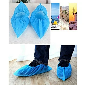 non slip anti-static disposable shoe cover with anti slip